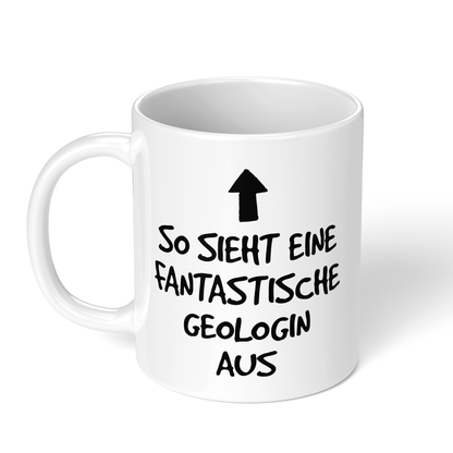 CupHaven® Geologie Tasse - Fantastische Geologin - Geschenk für Geologen und Geologinnen