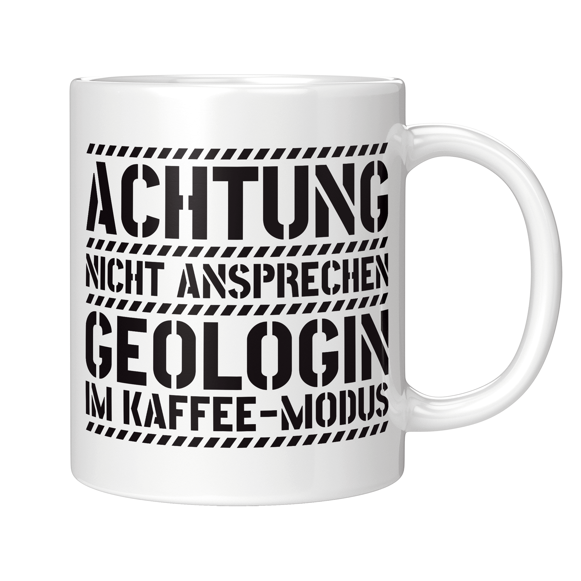 Geologie Tasse - Geologin im Kaffee-Modus (Geologe, Geschenk)