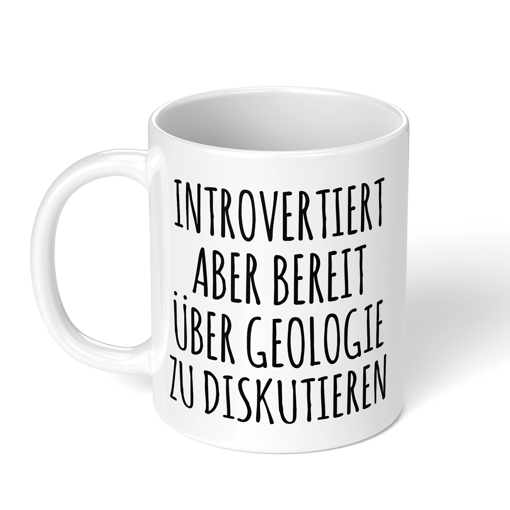 CupHaven® Geologie Tasse - Introvertierter Geologe - Geschenk für Geologen und Geologinnen