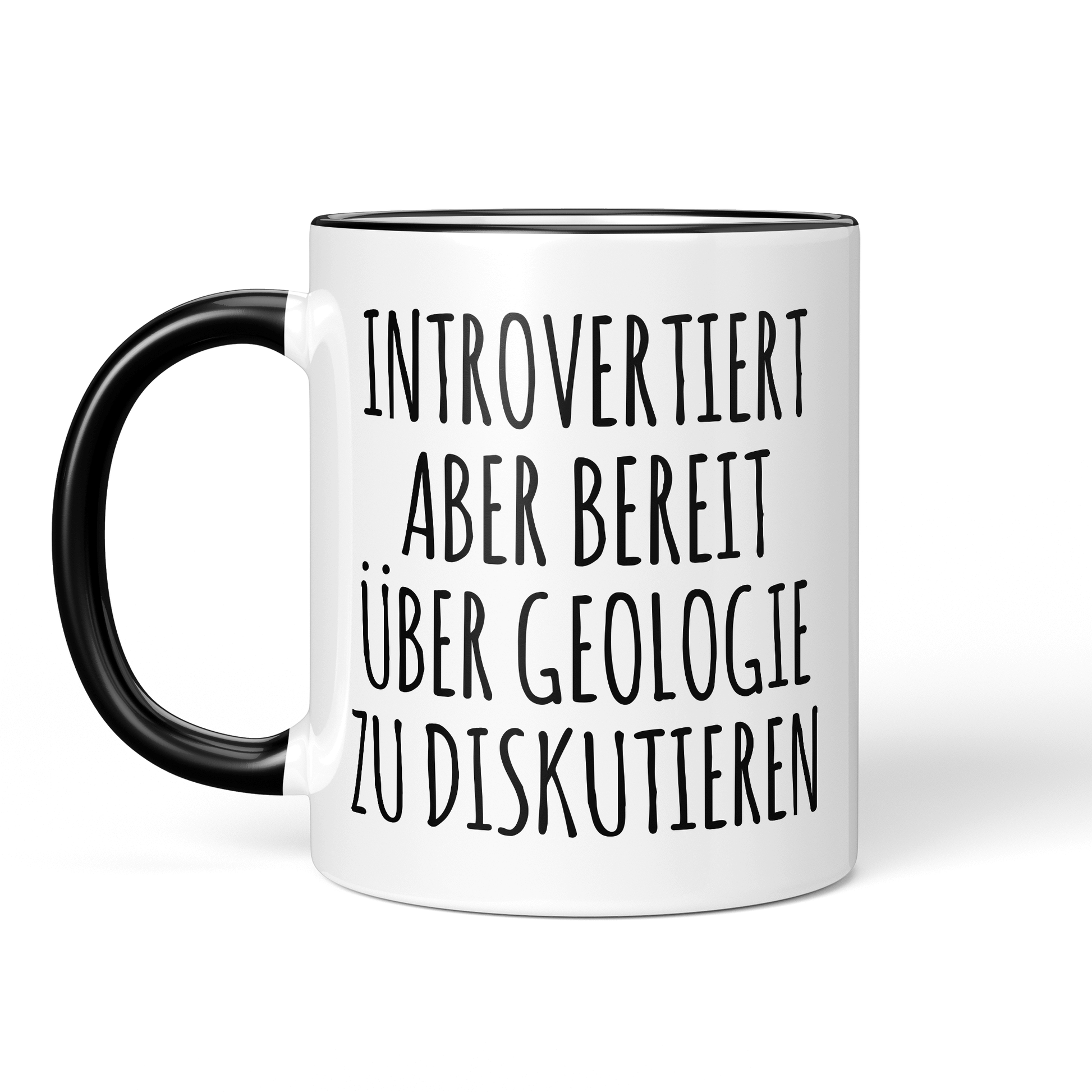 CupHaven® Geologie Tasse - Introvertierter Geologe - Geschenk für Geologen und Geologinnen