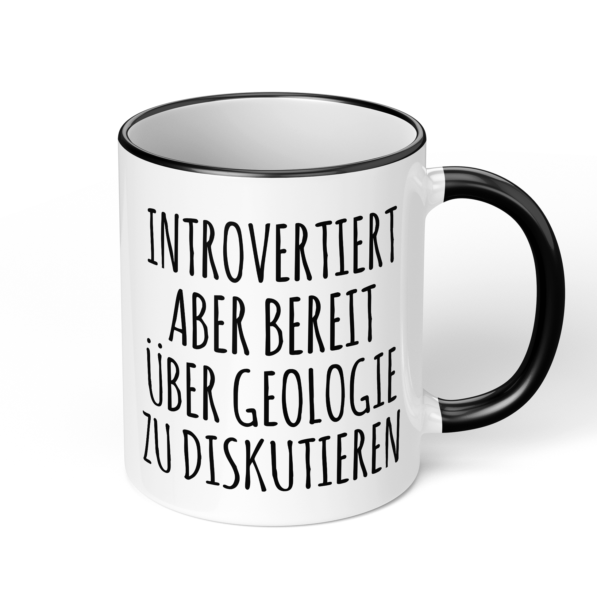 CupHaven® Geologie Tasse - Introvertierter Geologe - Geschenk für Geologen und Geologinnen