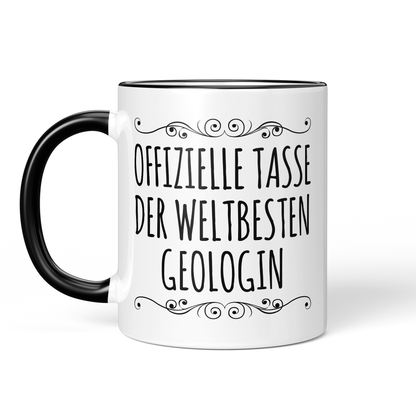 CupHaven® Geologie Tasse - Weltbeste Geologin - Geschenk für Geologen und Geologinnen