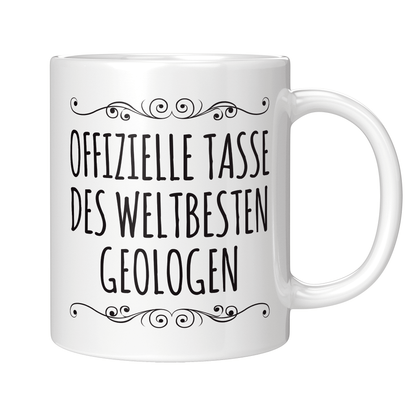 Geologie Tasse - Weltbester Geologe (Geologin, Geschenk)