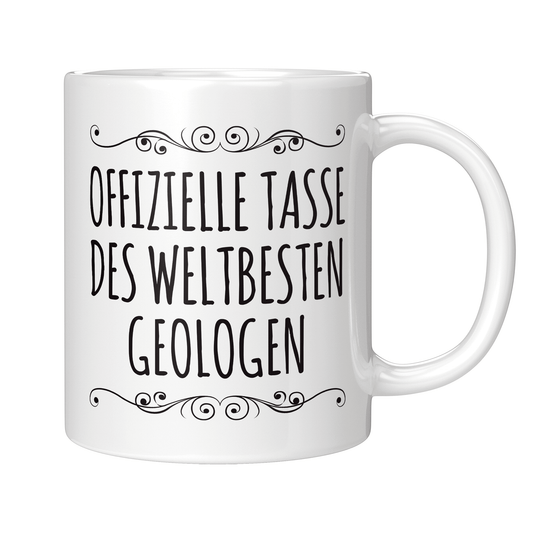 Geologie Tasse - Weltbester Geologe (Geologin, Geschenk)