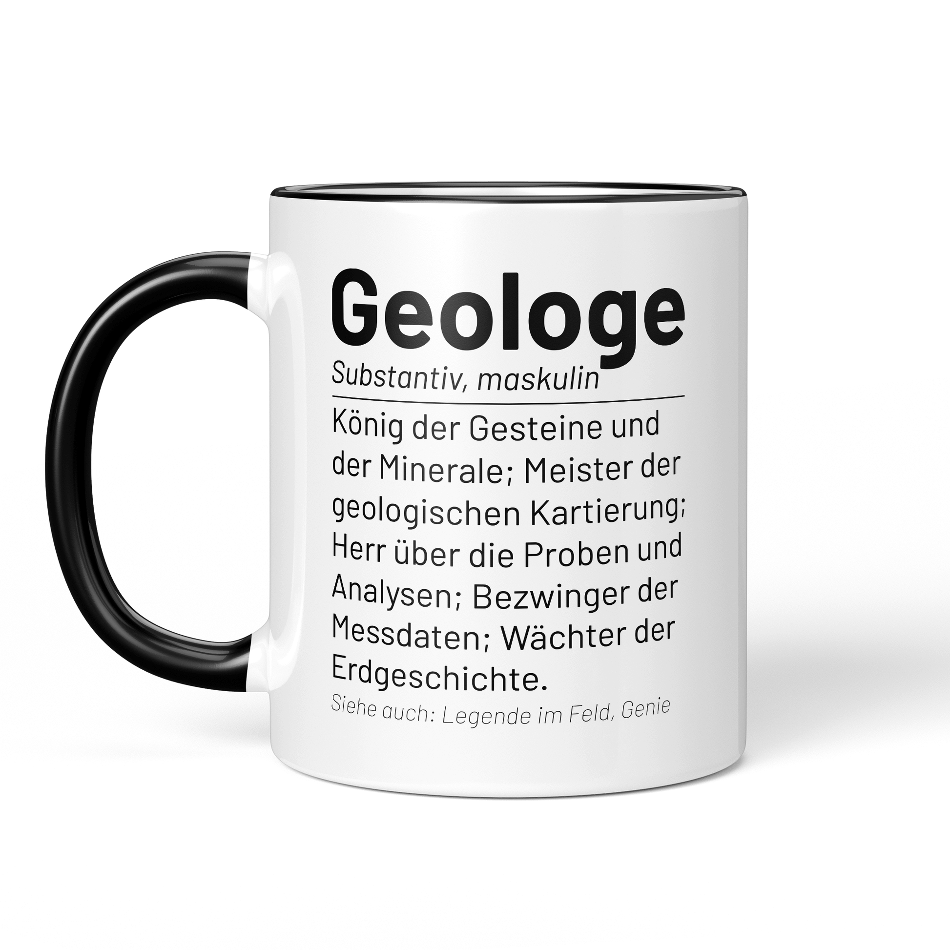 CupHaven® Geologie Tasse - Wörterbuch "Geologe" - Geschenk für Geologen und Geologinnen