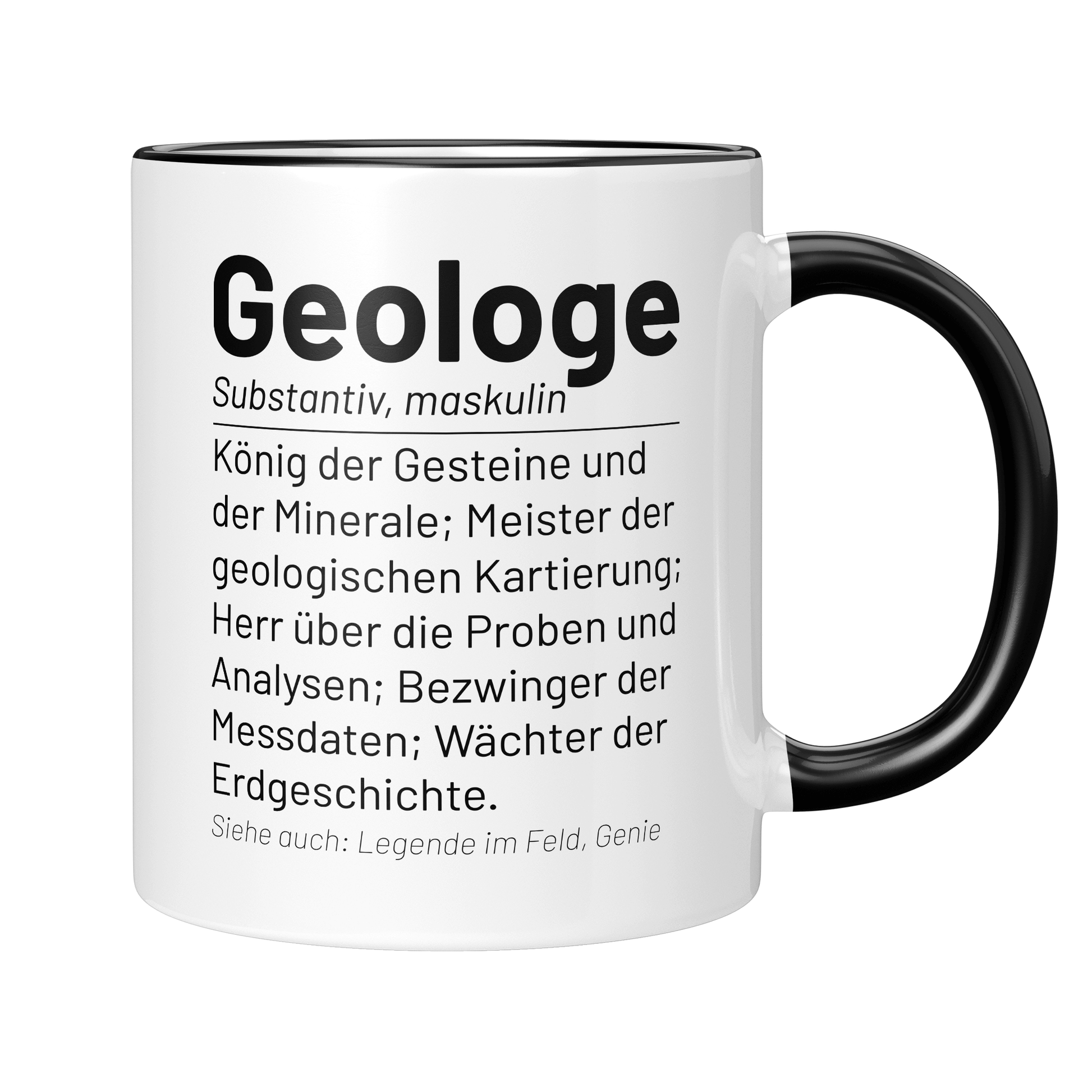 CupHaven® Geologie Tasse - Wörterbuch "Geologe" - Geschenk für Geologen und Geologinnen