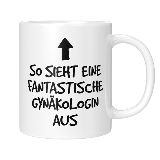 CupHaven® Gynäkologie Tasse - Fantastische Gynäkologin - Geschenk für Gynäkologen, Gynäkologinnen und Frauenärzte