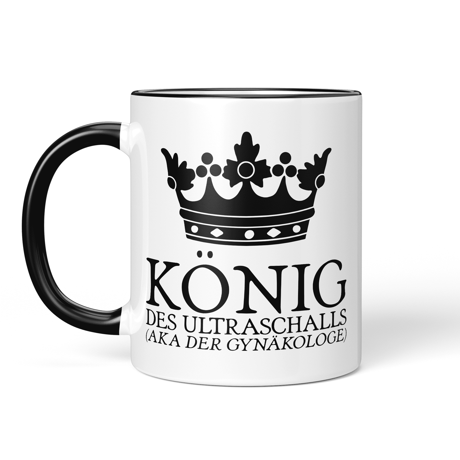 CupHaven® Gynäkologie Tasse - König des Ultraschalls (aka der Gynäkologe) - Geschenk für Gynäkologen, Gynäkologinnen und Frauenärzte