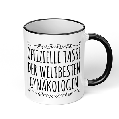 CupHaven® Gynäkologie Tasse - Weltbeste Gynäkologin - Geschenk für Gynäkologen, Gynäkologinnen und Frauenärzte