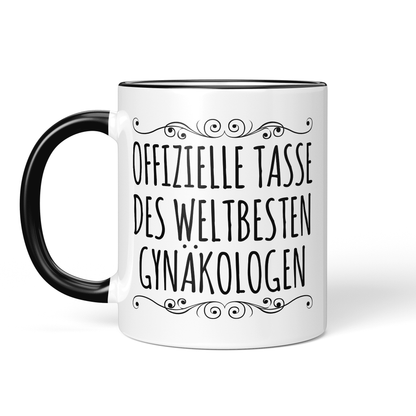 CupHaven® Gynäkologie Tasse - Weltbester Gynäkologe - Geschenk für Gynäkologen, Gynäkologinnen und Frauenärzte
