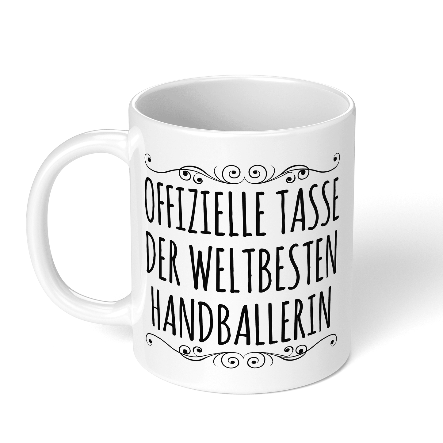 CupHaven® Handball Tasse - Weltbeste Handballerin - Geschenk für Handballer und Handballerinnen