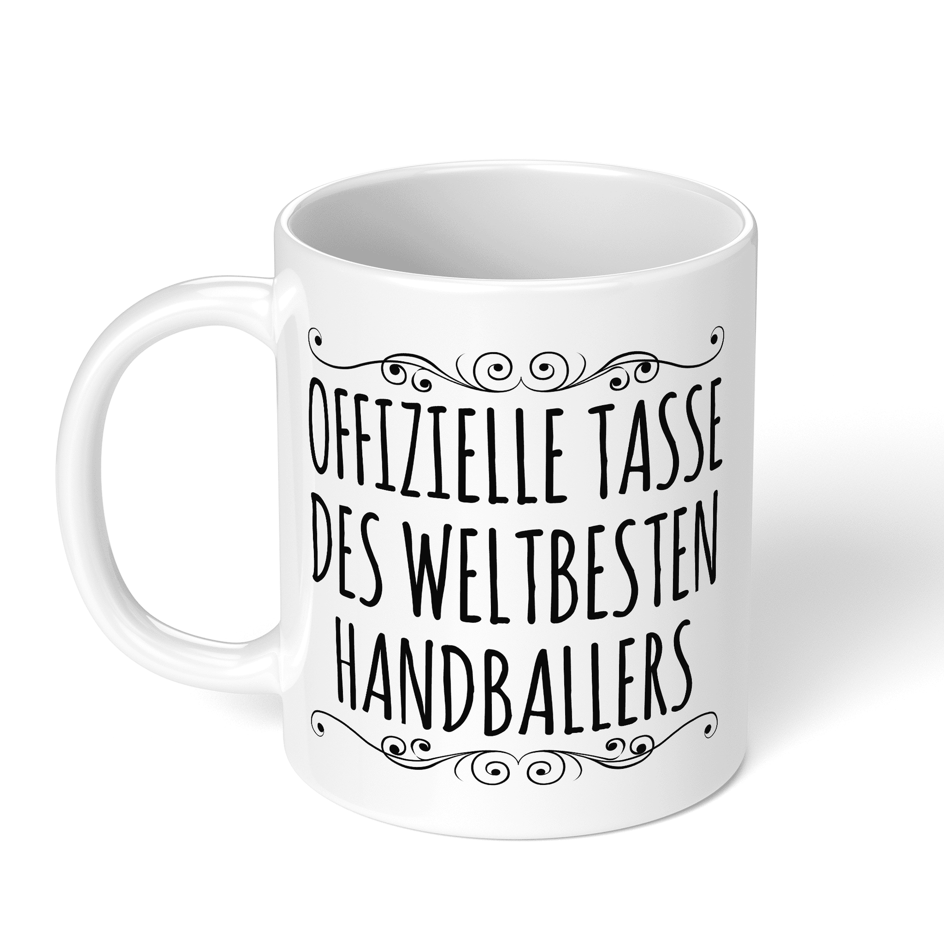 CupHaven® Handball Tasse - Weltbester Handballer - Geschenk für Handballer und Handballerinnen
