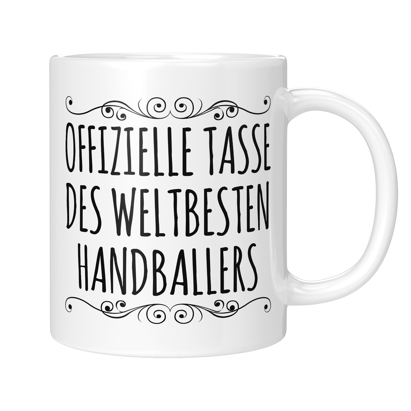 CupHaven® Handball Tasse - Weltbester Handballer - Geschenk für Handballer und Handballerinnen