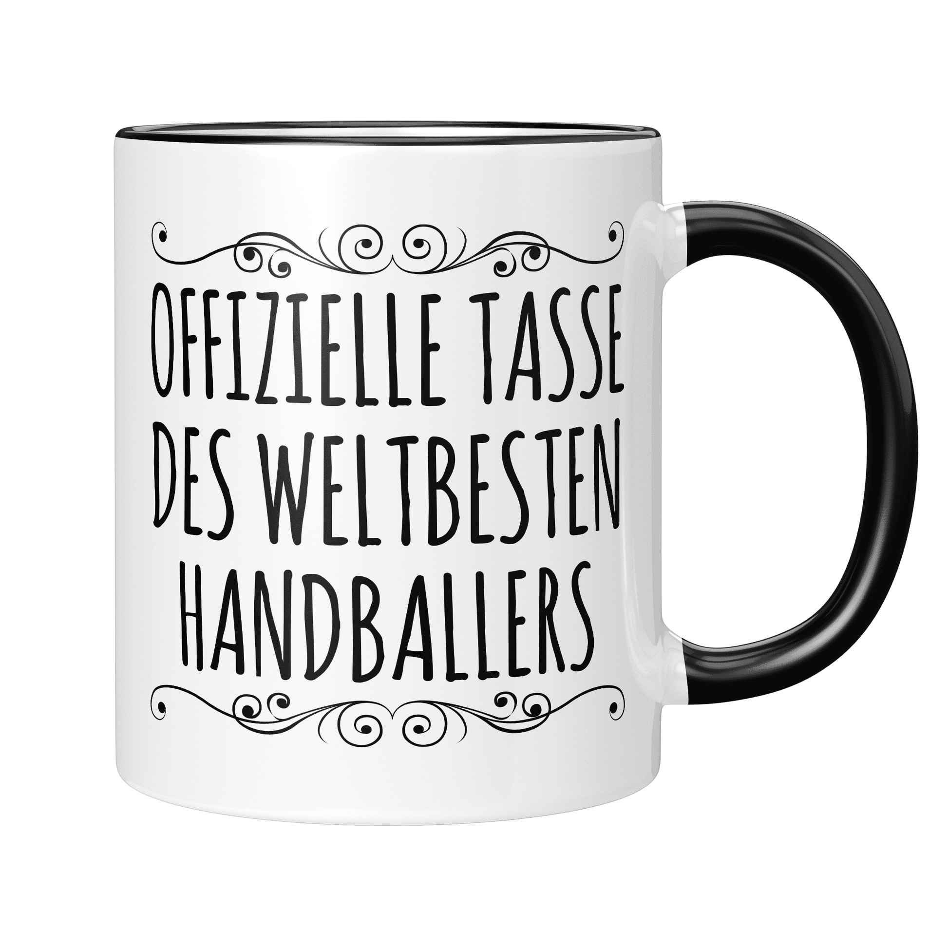 CupHaven® Handball Tasse - Weltbester Handballer - Geschenk für Handballer und Handballerinnen