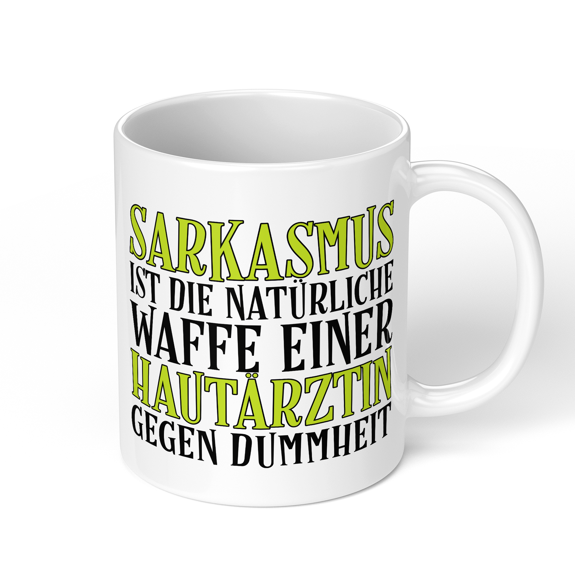 CupHaven® Hautarzt Tasse - Sarkasmus einer Hautärztin - Geschenk für Hautärzte und Hautärztinnen