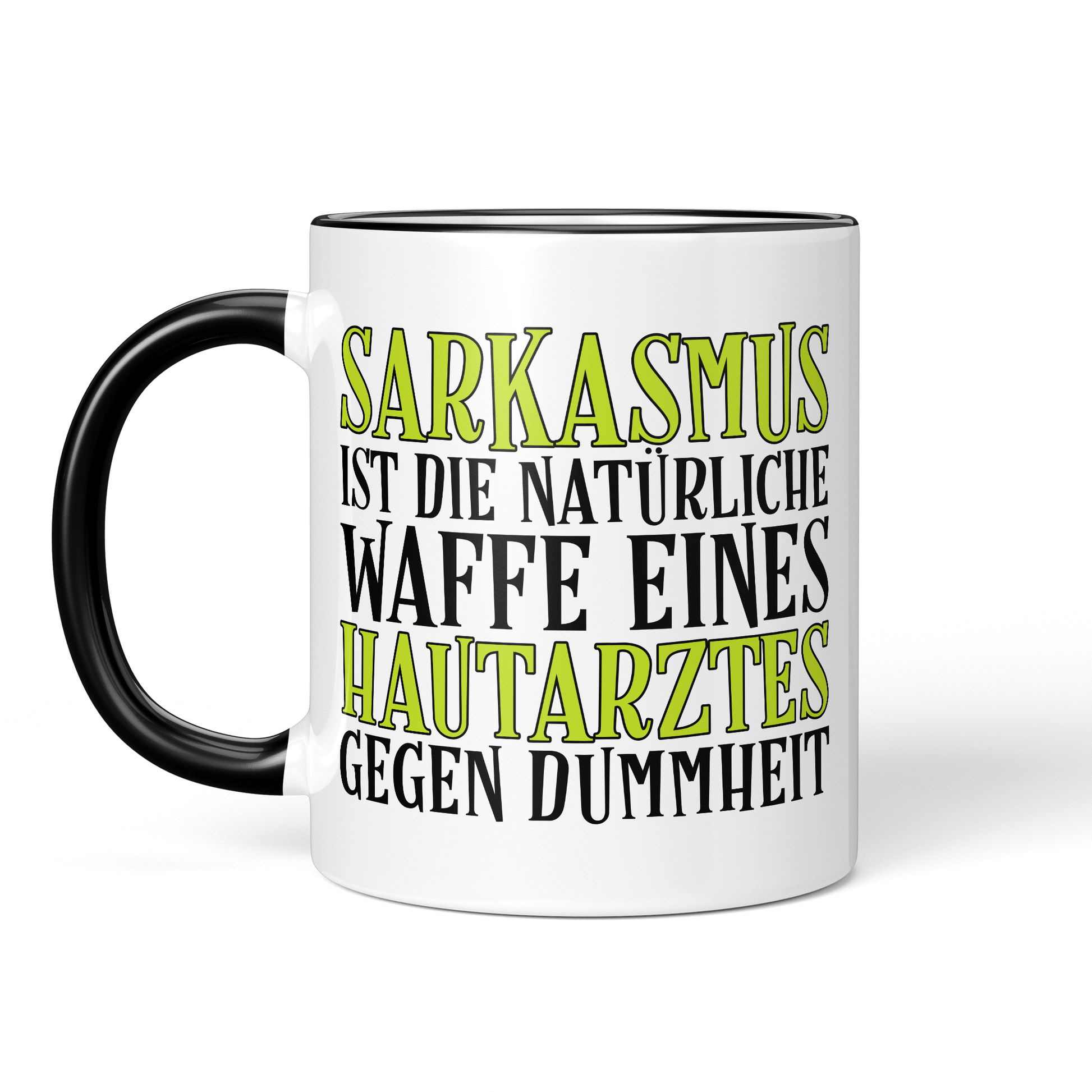 CupHaven® Hautarzt Tasse - Sarkasmus eines Hautarztes - Geschenk für Hautärzte und Hautärztinnen