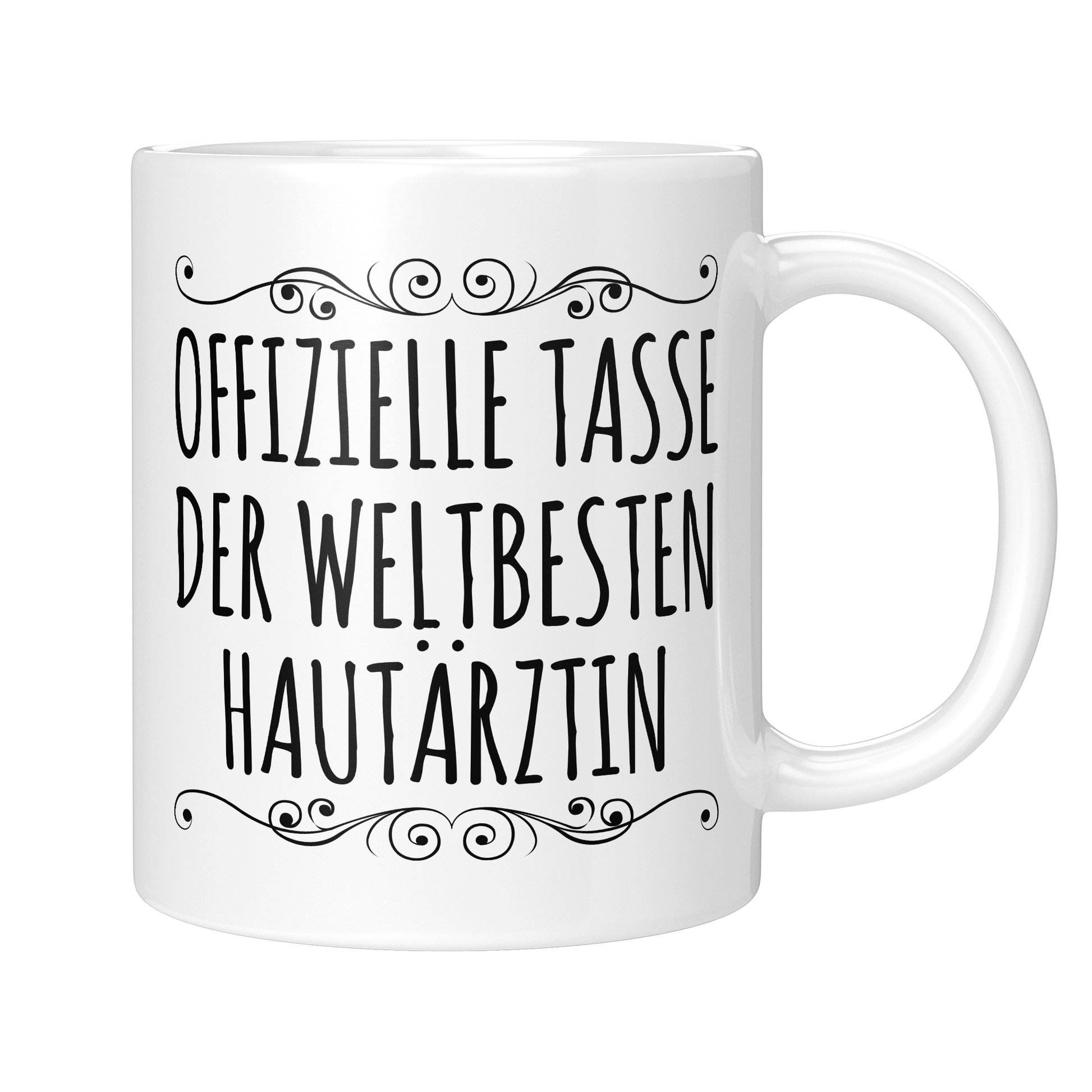 CupHaven® Hautarzt Tasse - Weltbeste Hautärztin - Geschenk für Hautärzte und Hautärztinnen