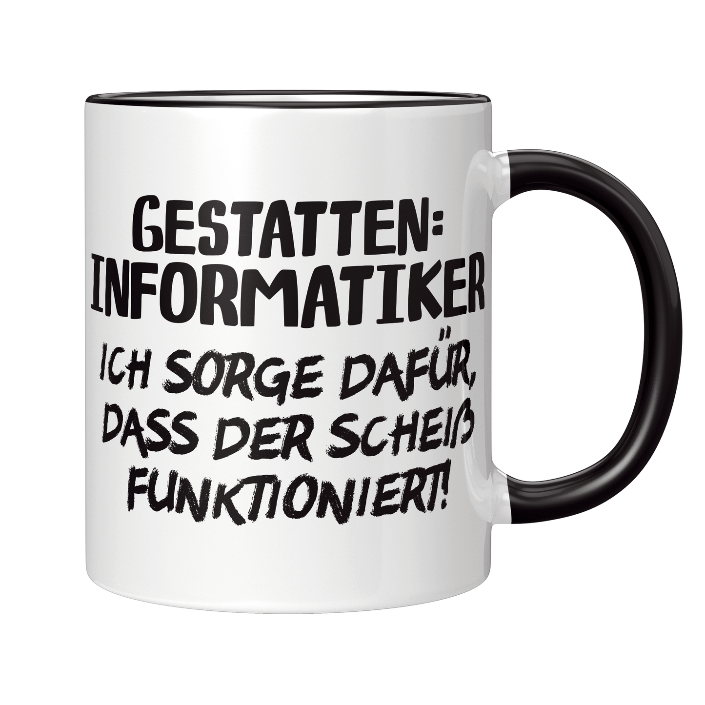 Informatiker Tasse - Gestatten: Informatiker (Informatikerin, Informatik, Geschenk)