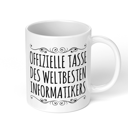 CupHaven® Informatiker Tasse - Weltbester Informatiker - Geschenk für Informatiker und Informatikerinnen