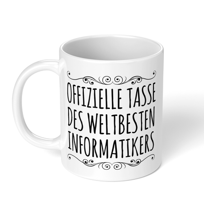 CupHaven® Informatiker Tasse - Weltbester Informatiker - Geschenk für Informatiker und Informatikerinnen