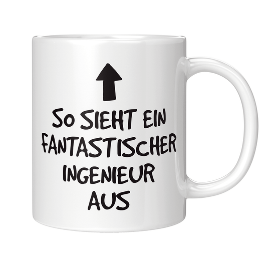Ingenieur Tasse - Fantastischer Ingenieur (Ingenieurin, Geschenk)