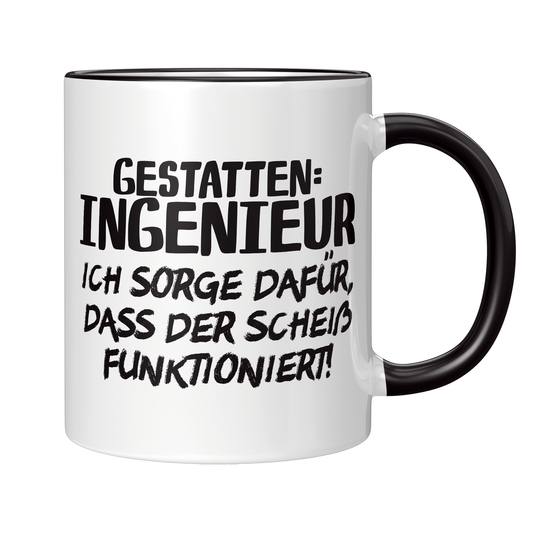 Ingenieur Tasse - Gestatten: Ingenieur (Ingenieurin, Geschenk)