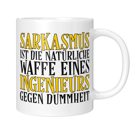 Ingenieur Tasse - Sarkasmus eines Ingenieurs (Ingenieurin, Geschenk)