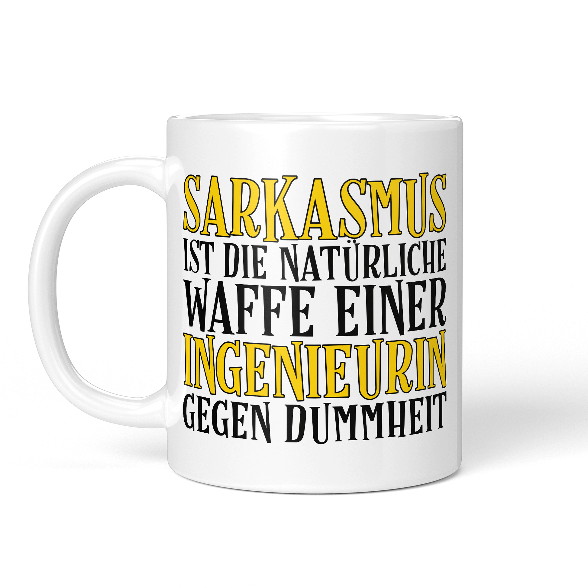 CupHaven® Ingenieur Tasse - Sarkasmus einer Ingenieurin - Geschenk für Ingenieure und Ingenieurinnen