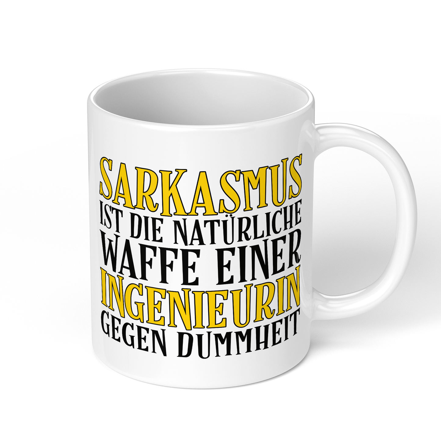 CupHaven® Ingenieur Tasse - Sarkasmus einer Ingenieurin - Geschenk für Ingenieure und Ingenieurinnen