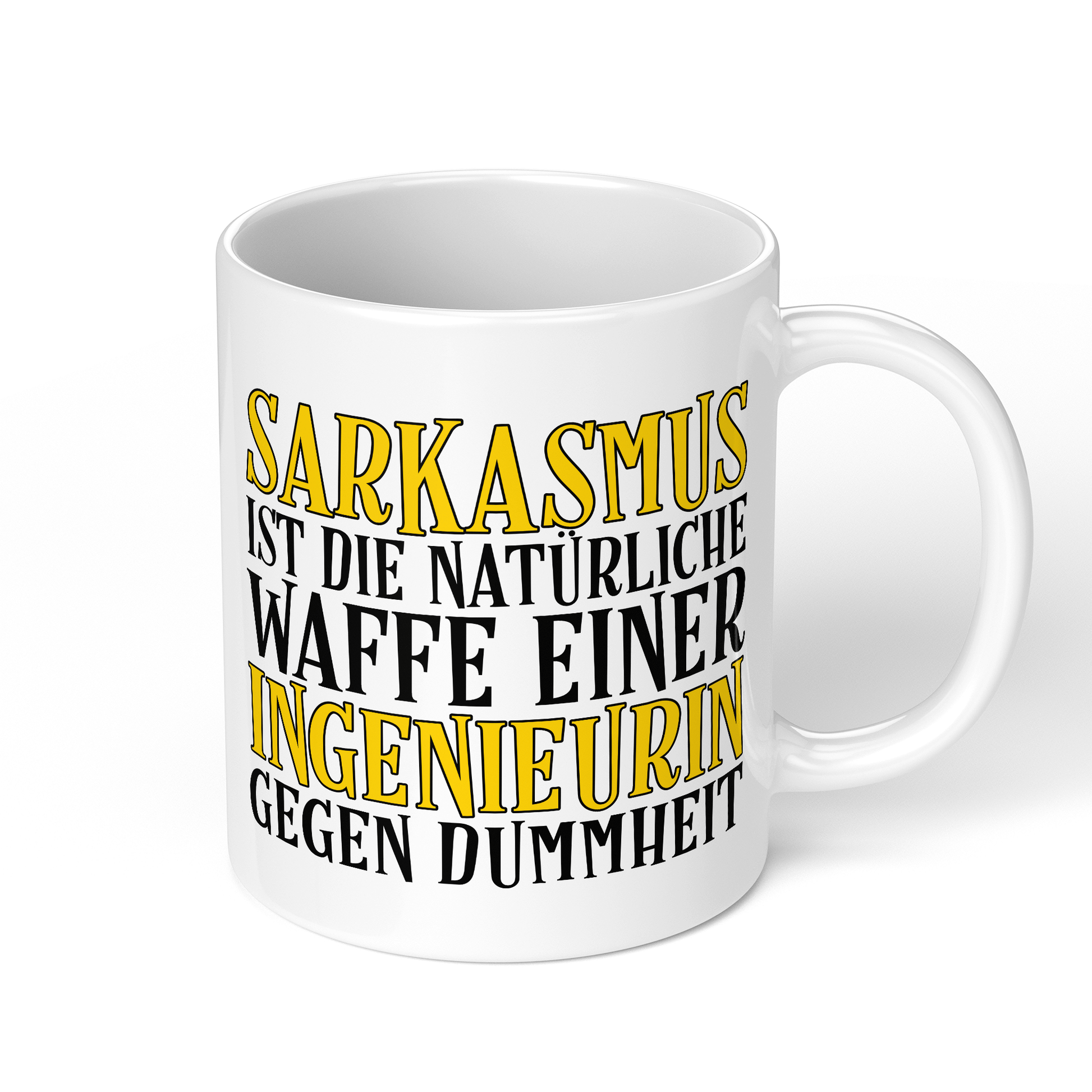 CupHaven® Ingenieur Tasse - Sarkasmus einer Ingenieurin - Geschenk für Ingenieure und Ingenieurinnen