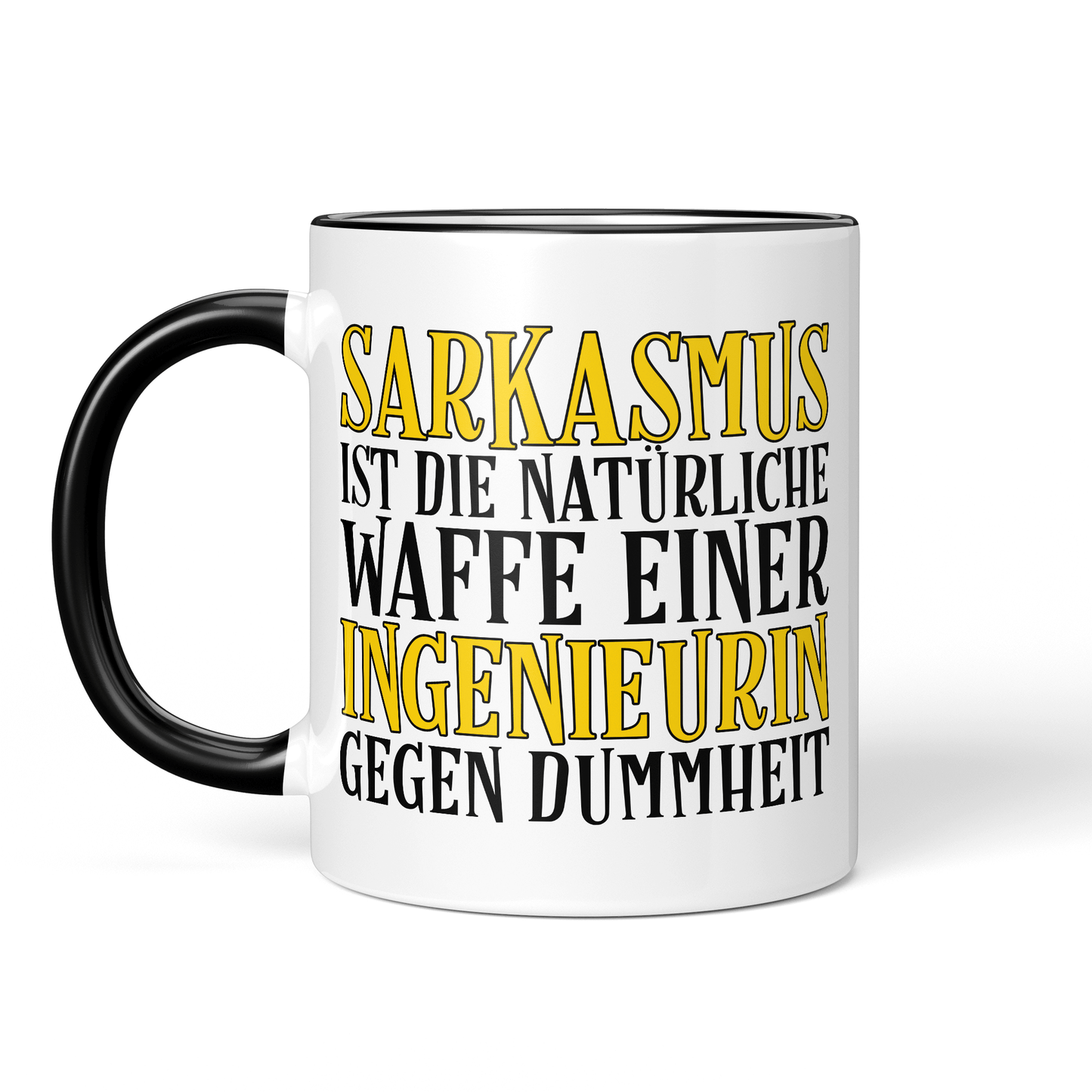 CupHaven® Ingenieur Tasse - Sarkasmus einer Ingenieurin - Geschenk für Ingenieure und Ingenieurinnen