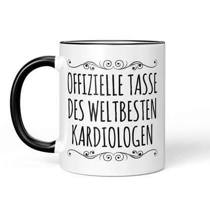 CupHaven® Kardiologie Tasse - Weltbester Kardiologe - Geschenk für Kardiologen und Kardiologinnen