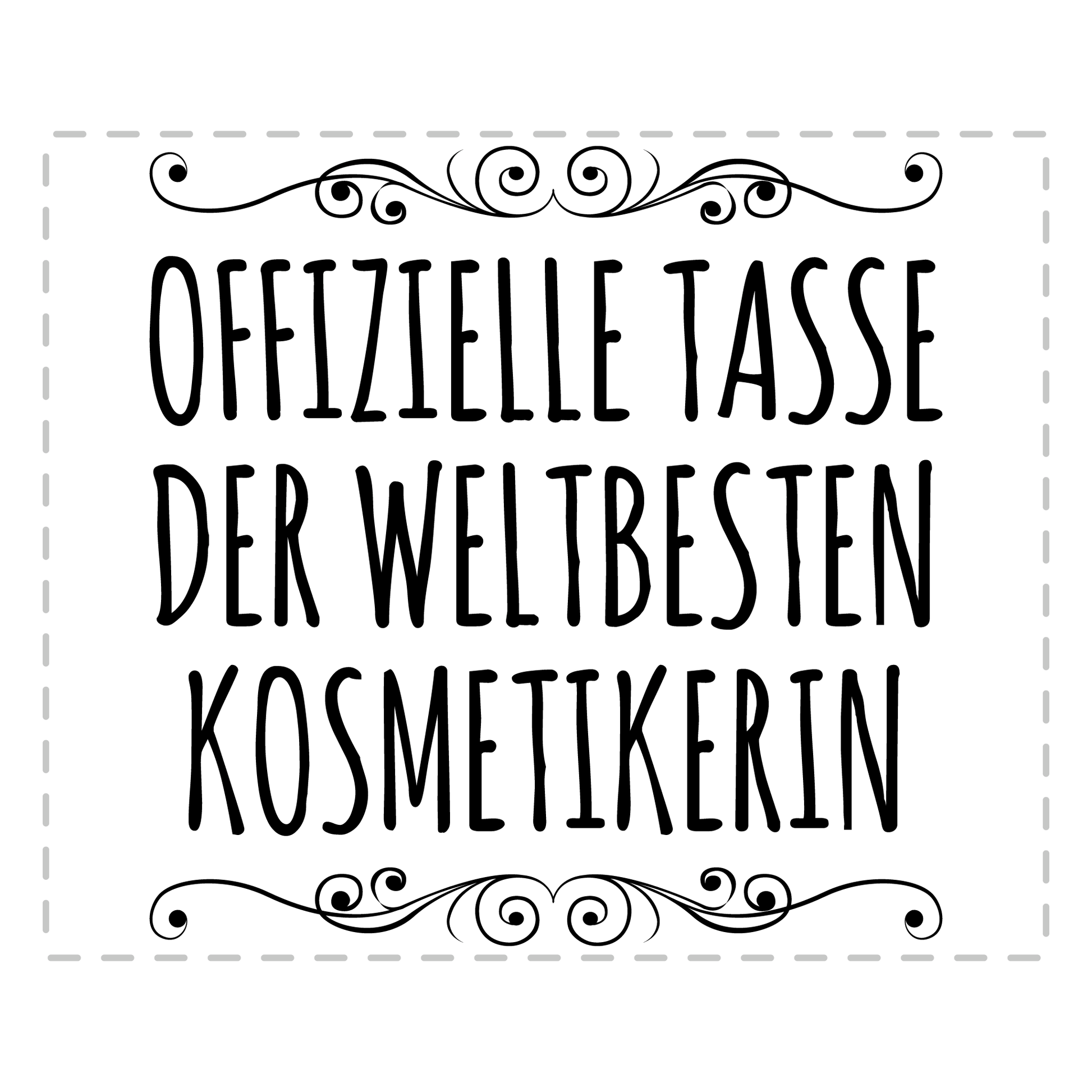 Kosmetikerin Tasse - Weltbeste Kosmetikerin (Kosmetiker, Geschenk)