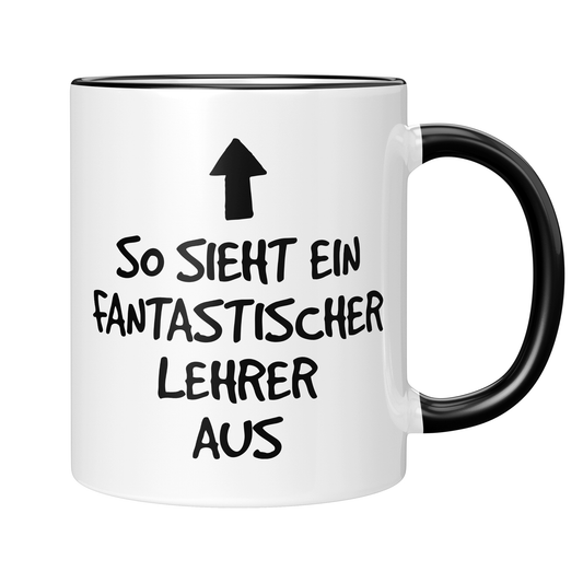 CupHaven® Lehrer Tasse - Fantastischer Lehrer - Geschenk für Lehrer und Lehrerinnen