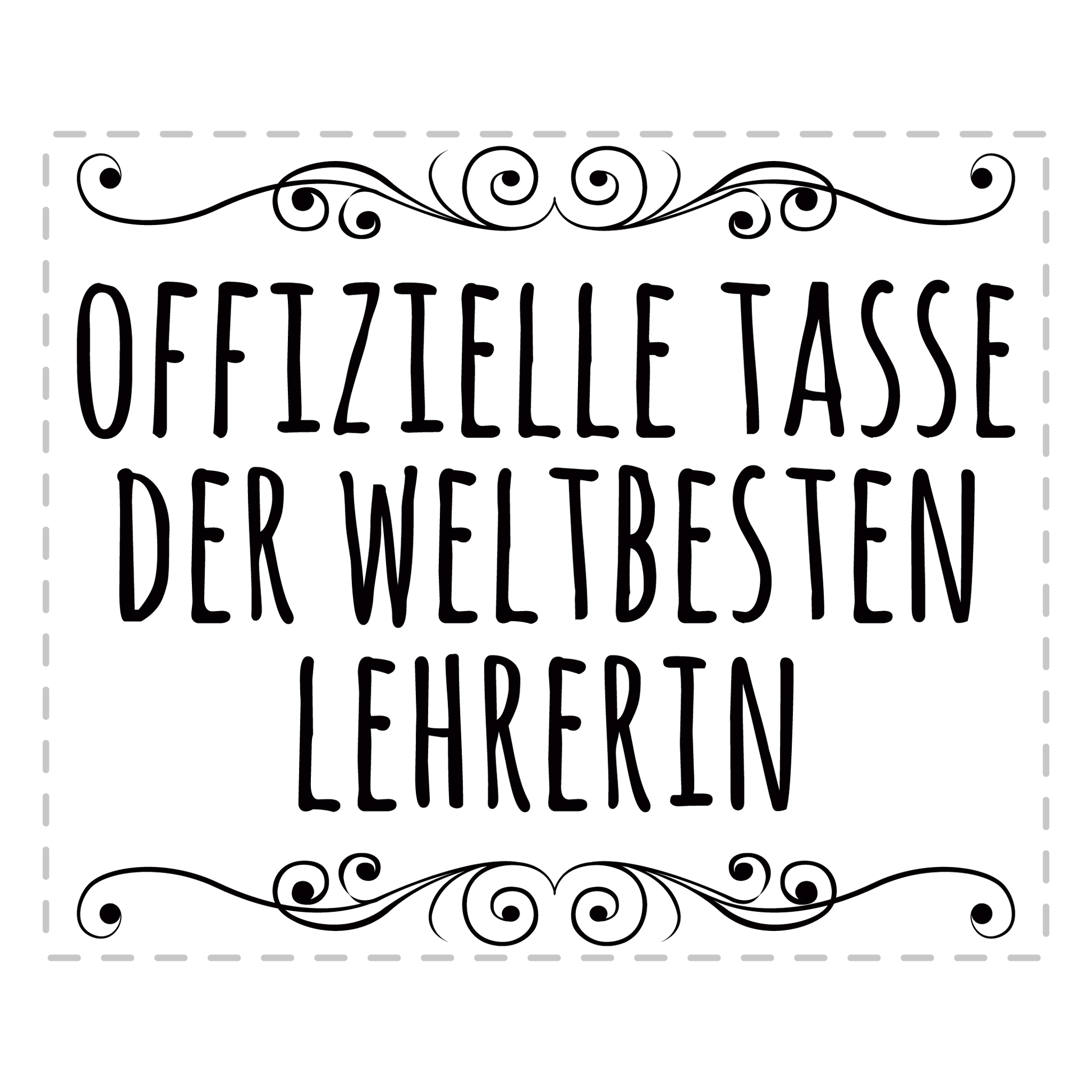 Lehrer Tasse - Weltbeste Lehrerin (Geschenk)