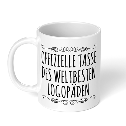 CupHaven® Logopädie Tasse - Weltbester Logopäde - Geschenk für Logopäden und Logopädinnen
