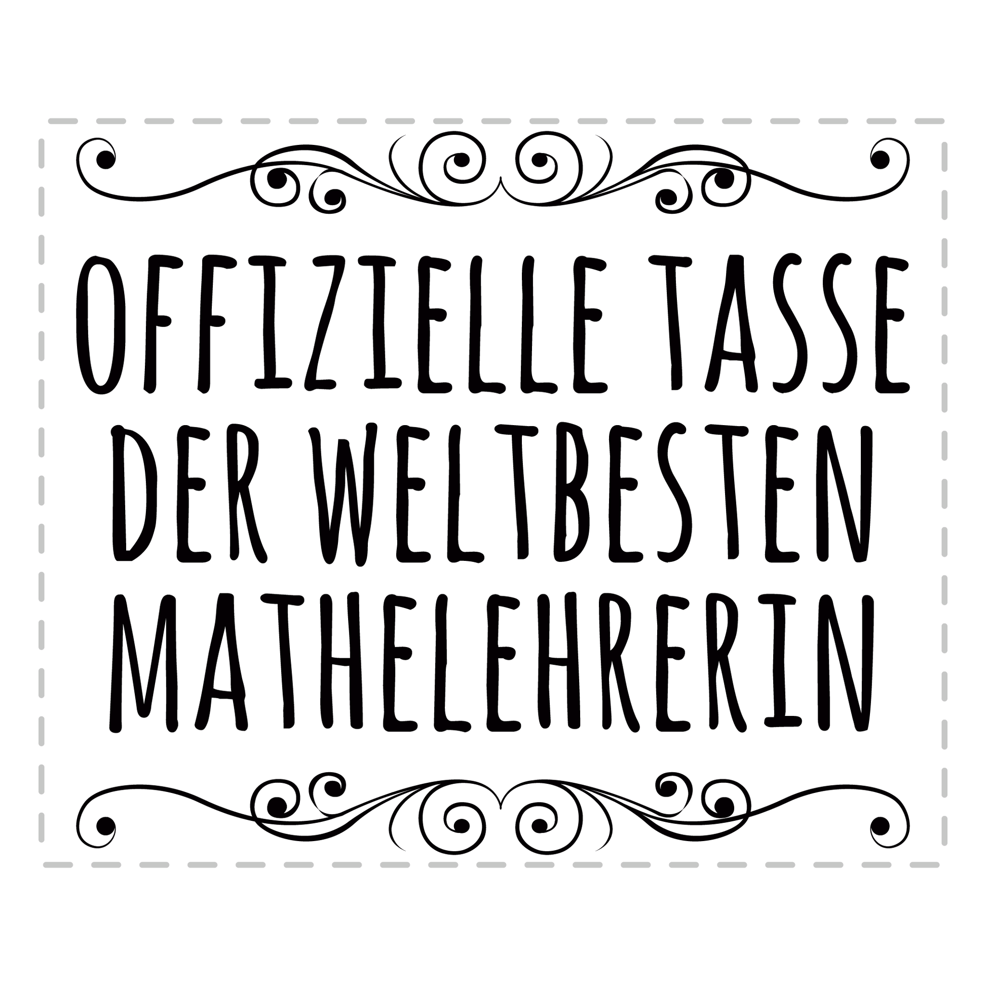 Mathelehrer Tasse - Weltbeste Mathelehrerin (Mathe, Lehrer, Geschenk)