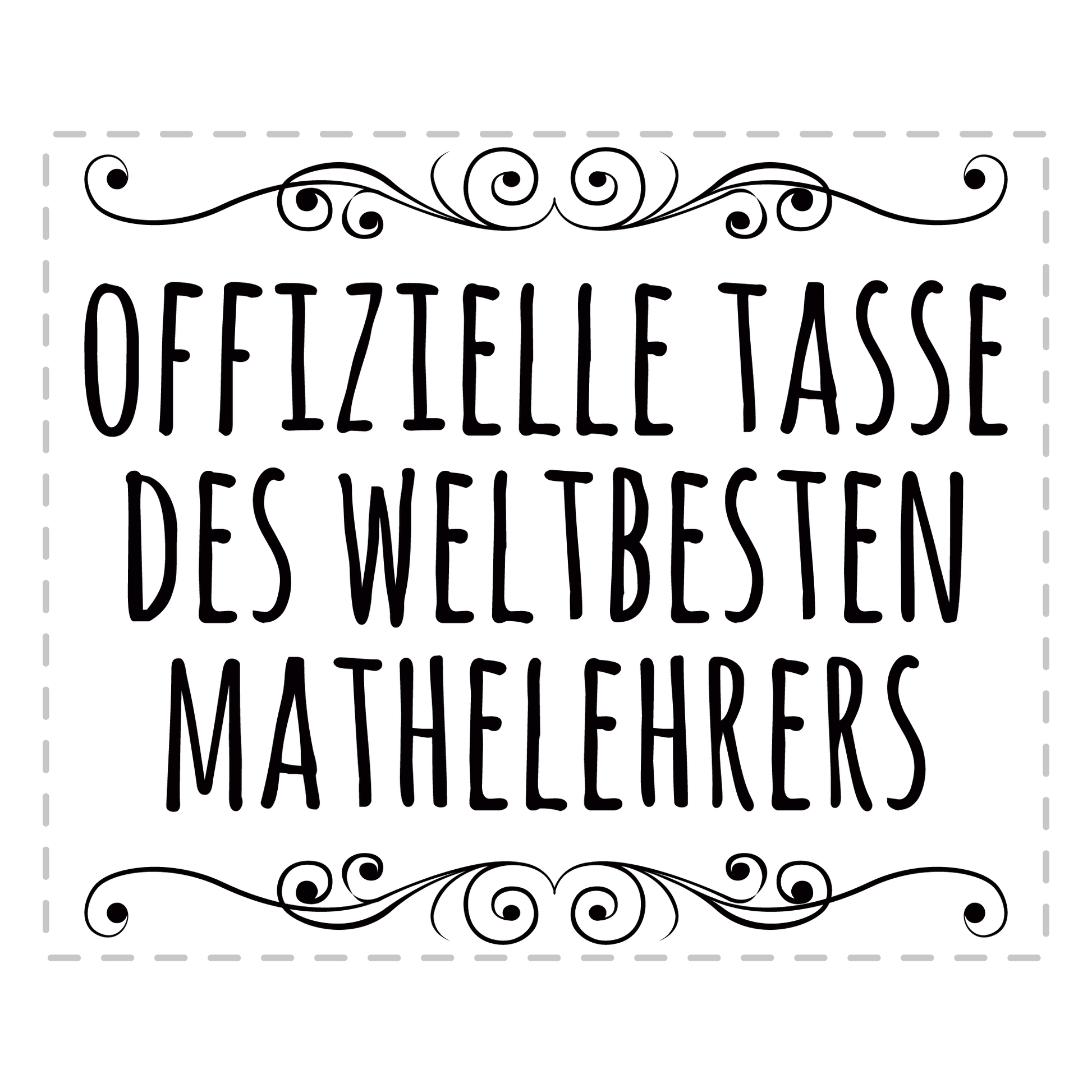 Mathelehrer Tasse - Weltbester Mathelehrer (Mathe, Lehrer, Mathelehrerin, Geschenk)