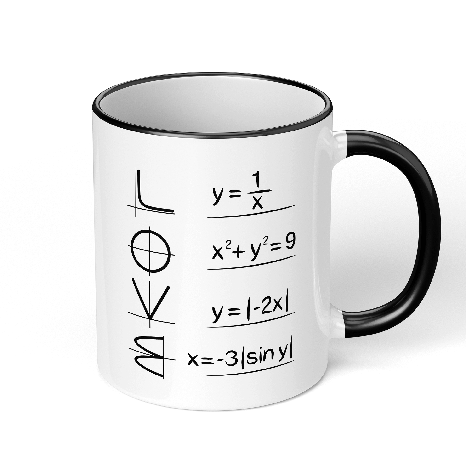 CupHaven® Mathematiker Tasse - "Love" in mathematischen Gleichungen - Geschenk für Mathematiker und Mathematikerinnen