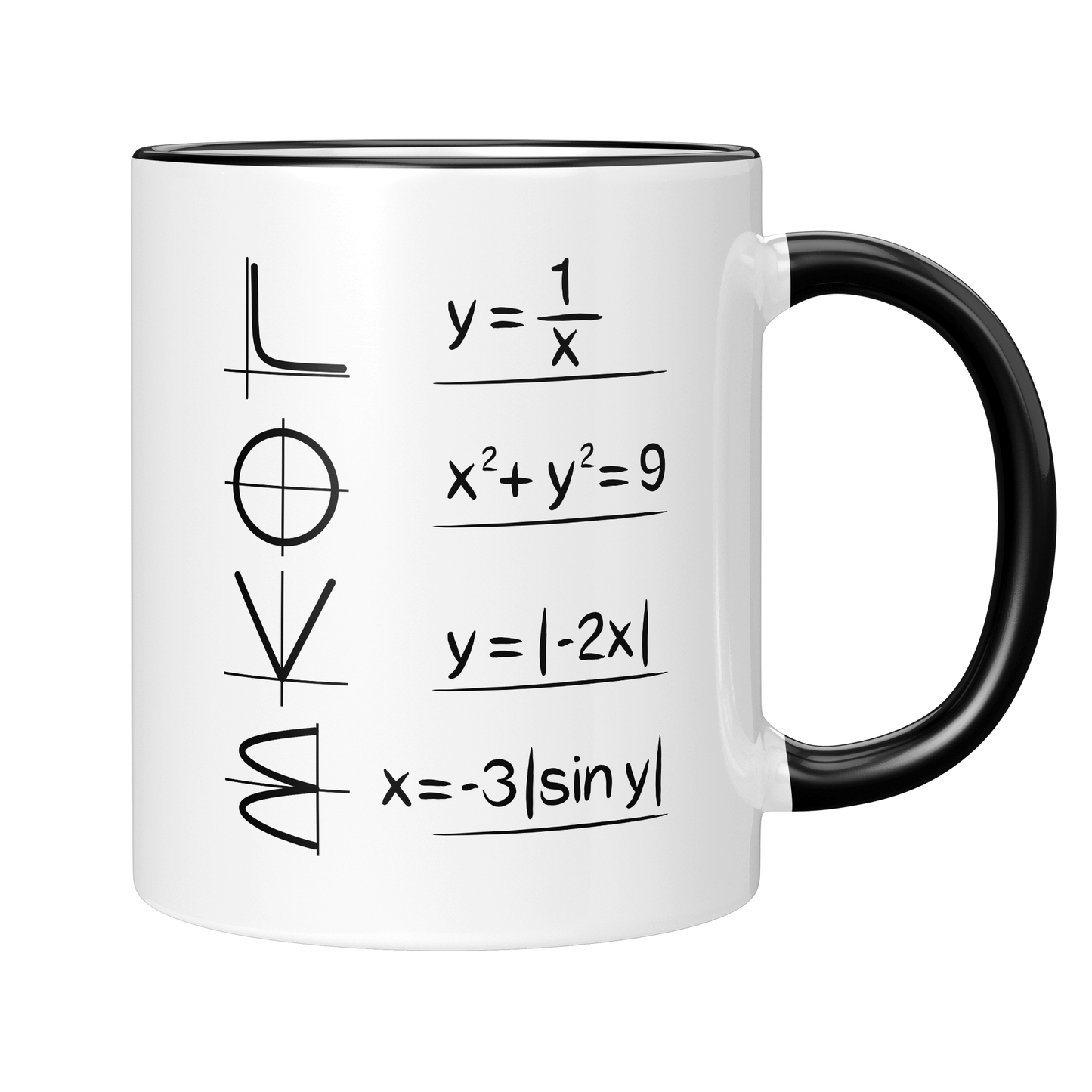 Mathematiker Tasse - "Love" in mathematischen Gleichungen (Mathe, Mathematik, Geschenk)