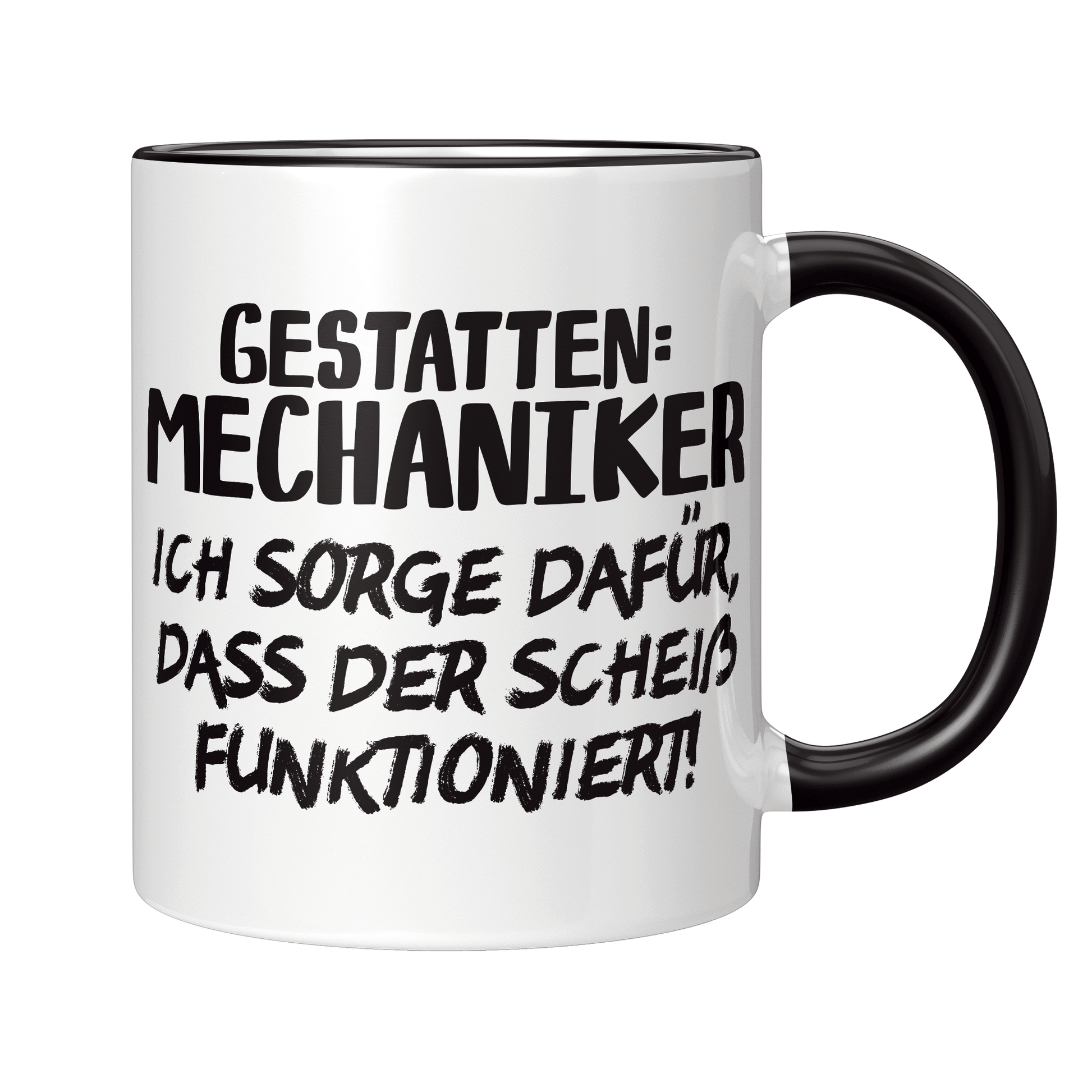Mechaniker Tasse - Gestatten: Mechaniker (KFZ-Mechaniker, Geschenk)