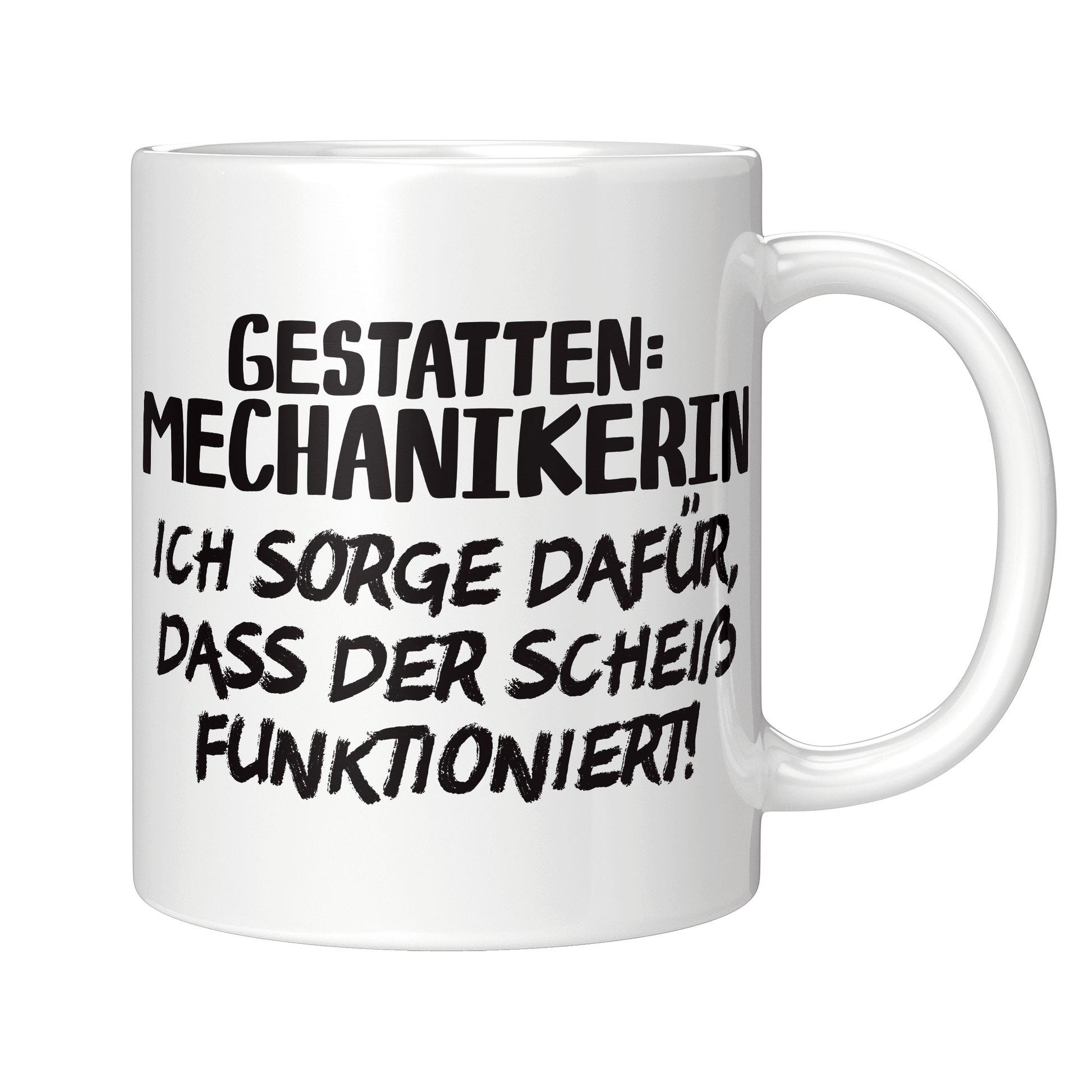 Mechaniker Tasse - Gestatten: Mechanikerin (KFZ-Mechaniker, Geschenk)