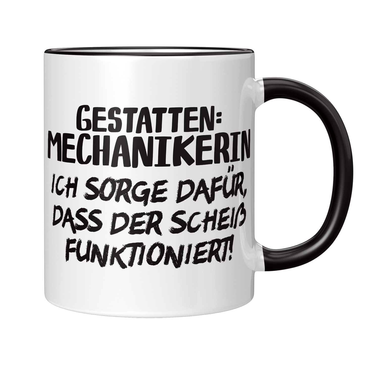 Mechaniker Tasse - Gestatten: Mechanikerin (KFZ-Mechaniker, Geschenk)