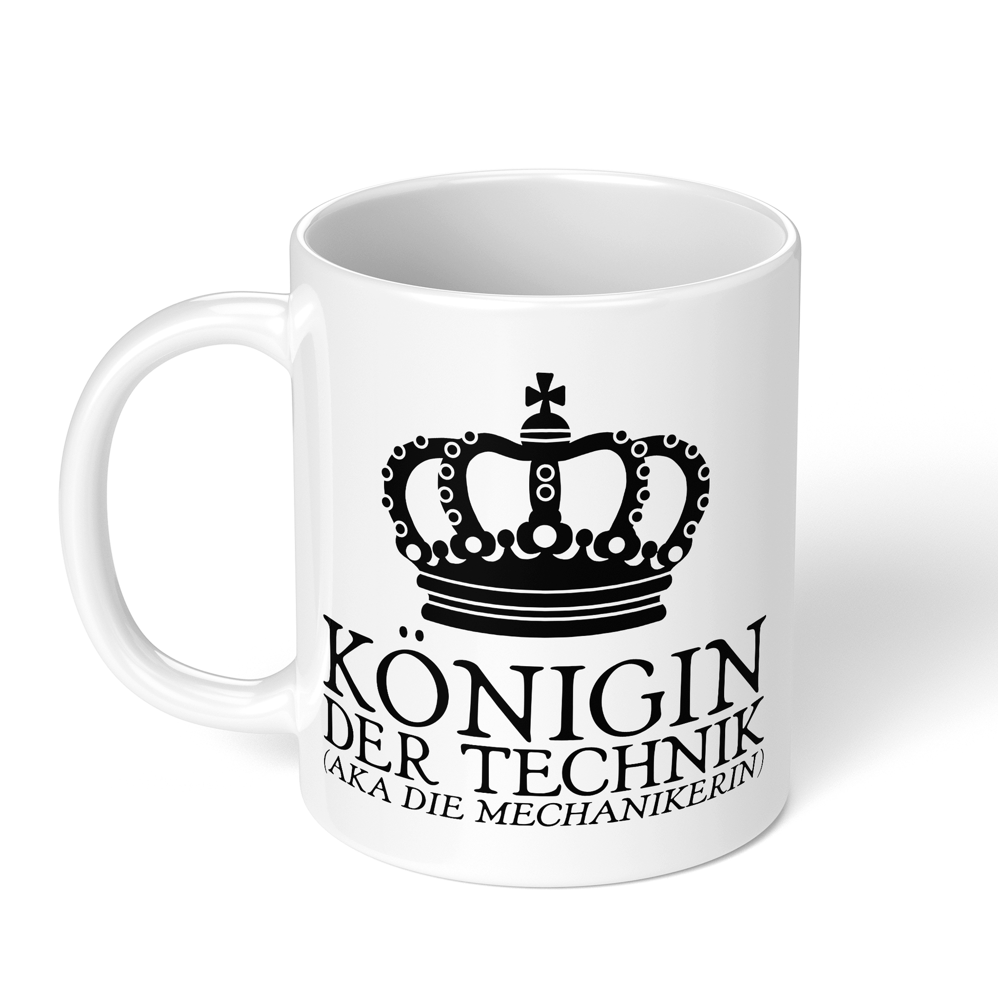CupHaven® Mechaniker Tasse - Königin der Technik (aka die Mechanikerin) - Geschenk für Mechaniker und Mechanikerinnen