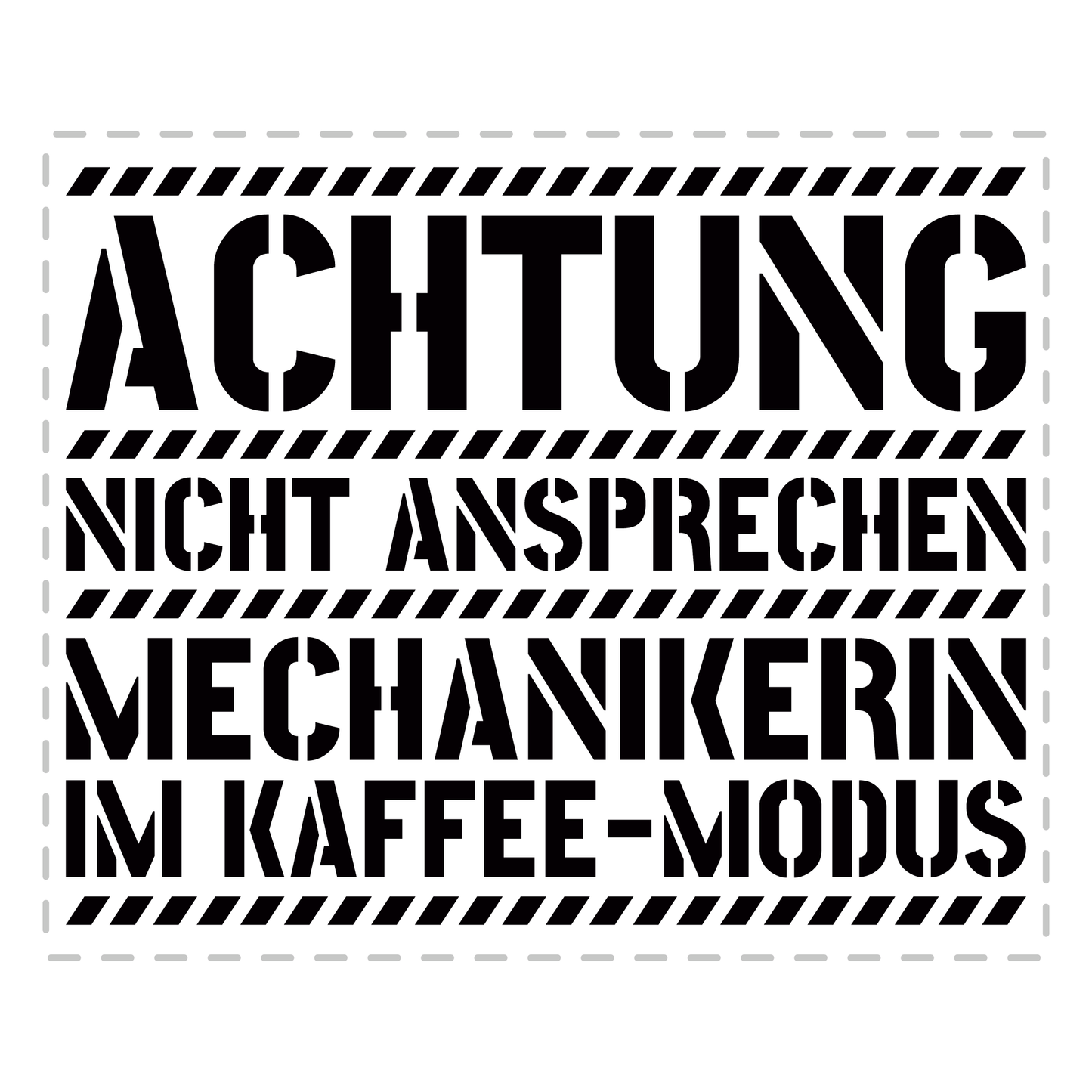 Mechaniker Tasse - Mechanikerin im Kaffee-Modus (Geschenk)