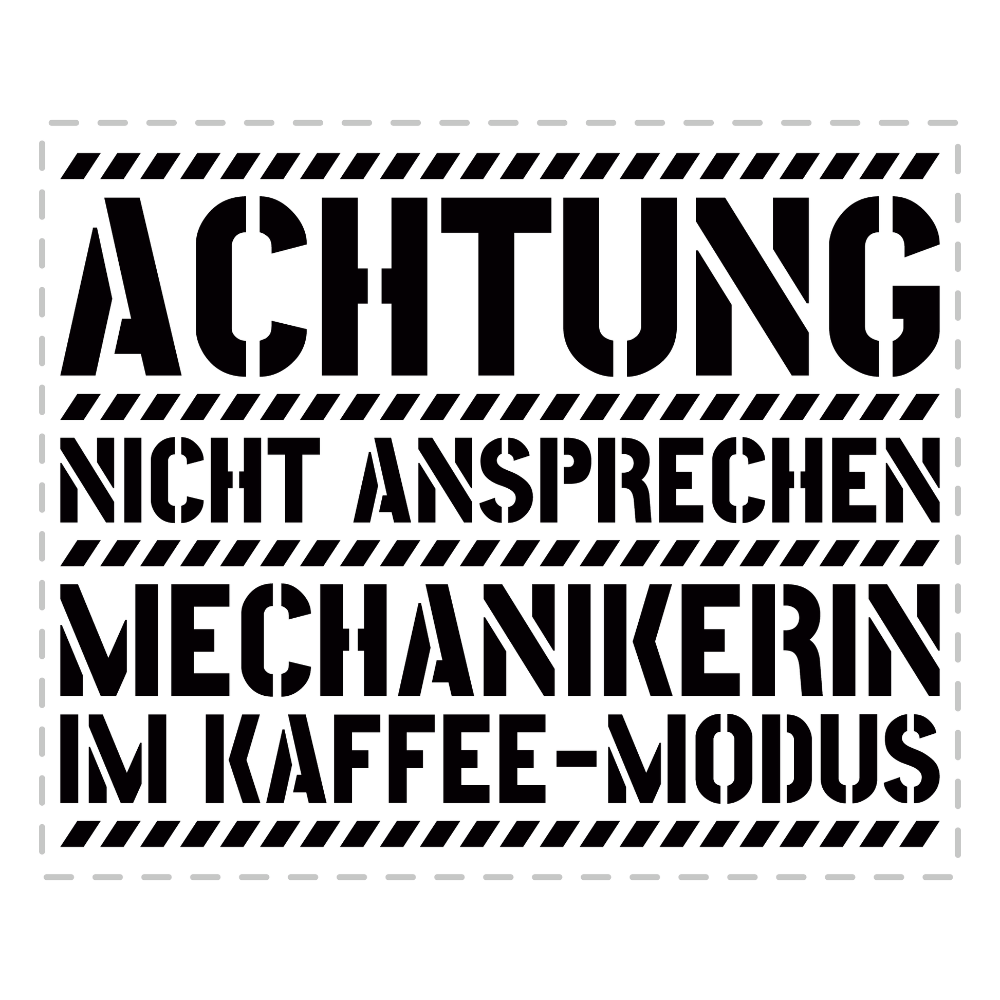 Mechaniker Tasse - Mechanikerin im Kaffee-Modus (Geschenk)