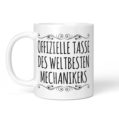 CupHaven® Mechaniker Tasse - Weltbester Mechaniker - Geschenk für Mechaniker und Mechanikerinnen