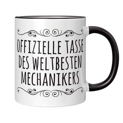 Mechaniker Tasse - Weltbester Mechaniker (KFZ-Mechaniker, Geschenk)