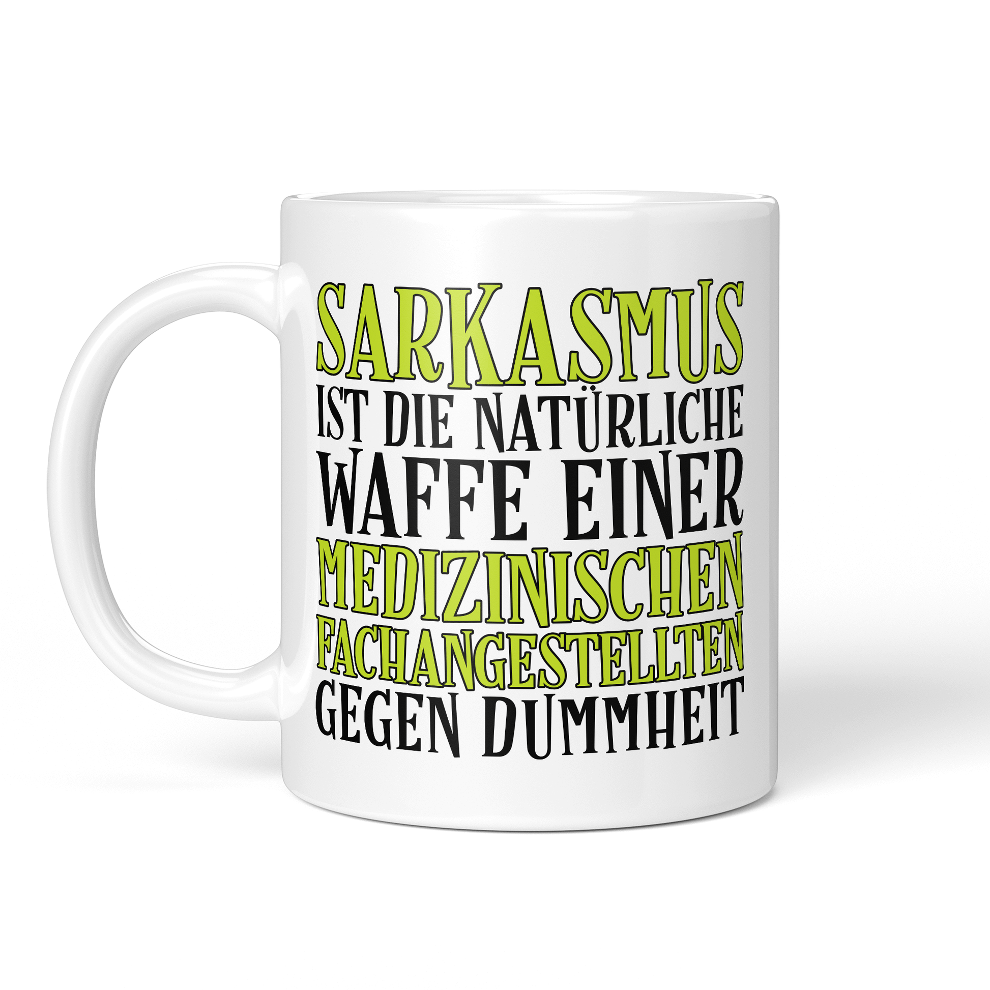 CupHaven® MFA Tasse - Sarkasmus einer Medizinischen Fachangestellten - Geschenk für Medizinische Fachangestellte und Arzthelferinnen