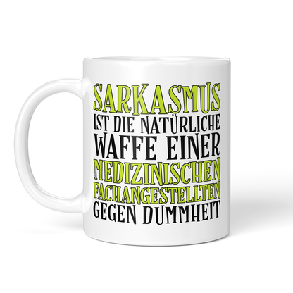CupHaven® MFA Tasse - Sarkasmus einer Medizinischen Fachangestellten - Geschenk für Medizinische Fachangestellte und Arzthelferinnen